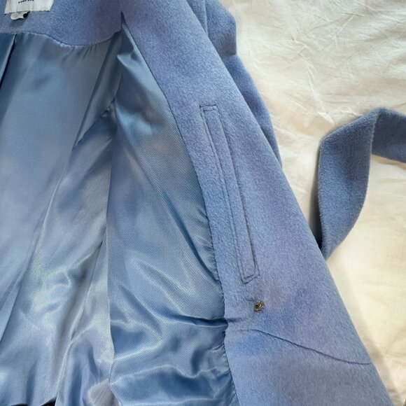 Cole Haan Light Blue Pea Coat - Picture 8 of 10